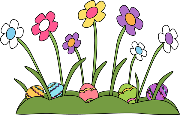 Orton the Easter Ostrich Hides his eggs in the grass.